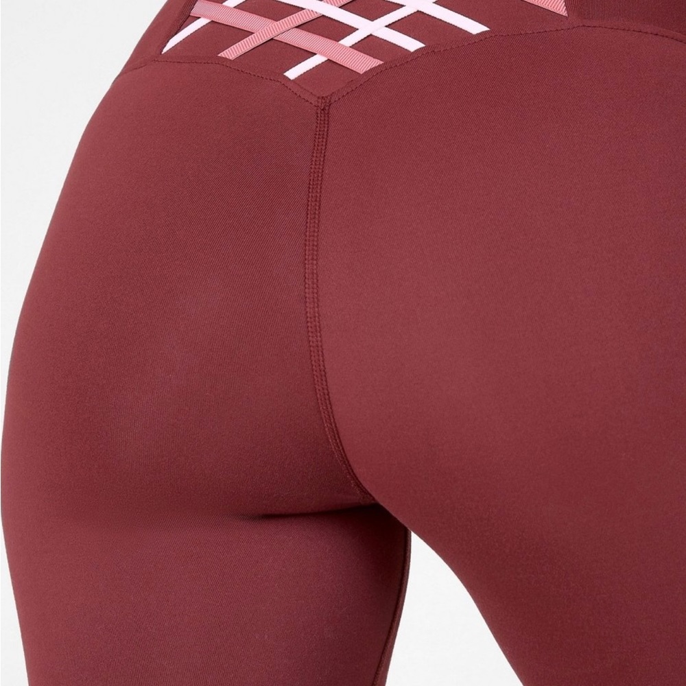 Fabletics Powerhold Legging - Red - image 2
